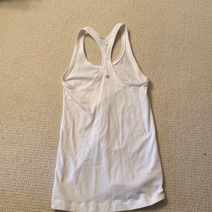 lululemon athletica White Racerback Tank Top